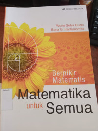 Image of Matematika untuk Semua